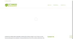 Desktop Screenshot of cottonwoodmanagement.net